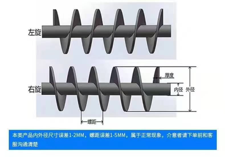 泸州市不锈钢螺旋叶片无轴螺旋叶片 - 一站式服务